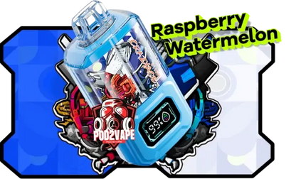 Crazyace b15000 puffs raspberry watermelon