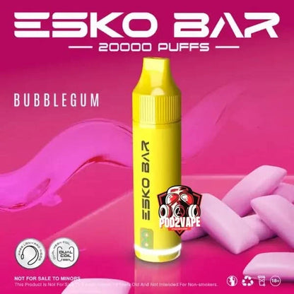 Esko bar 20000 puffs bubblegum