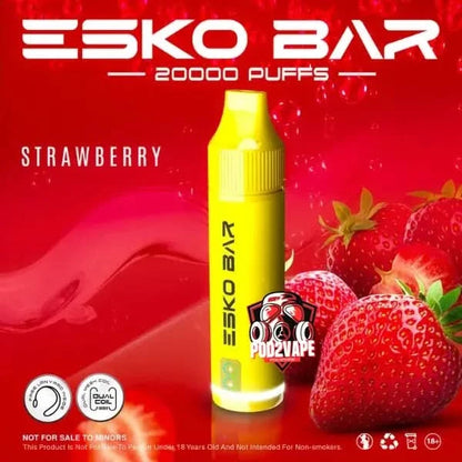 Esko bar 20000 puffs strawberry