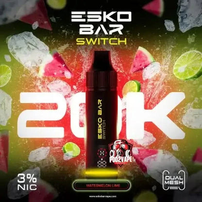 Esko bar switch 20k watermelon lime