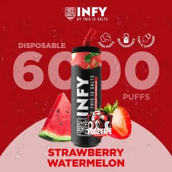 infy 6000 puffs strawberry watermelon