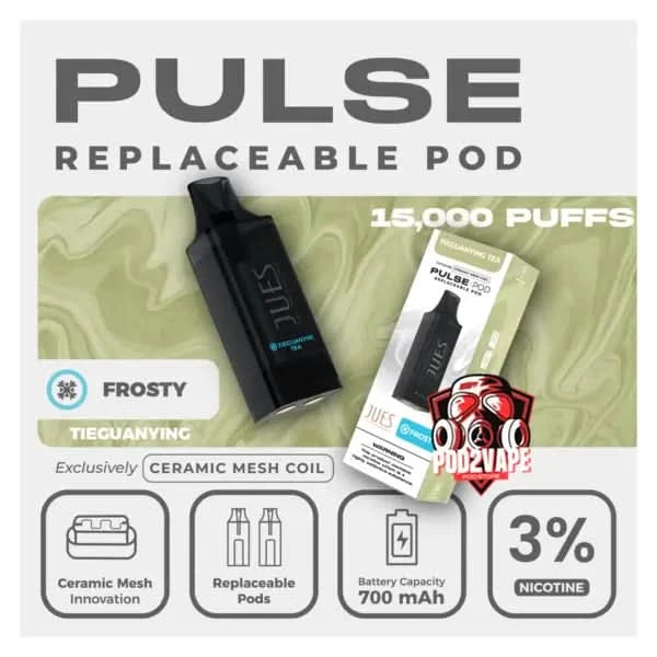 หัวพอต jues pulse 15k tieguanying