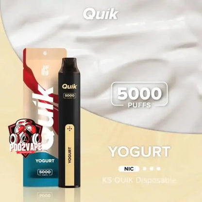 Ks quik 5000 puffs yogurt