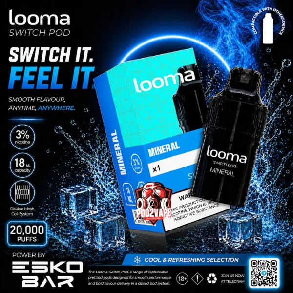 หัว looma switch 20k mineral น้ำแร่