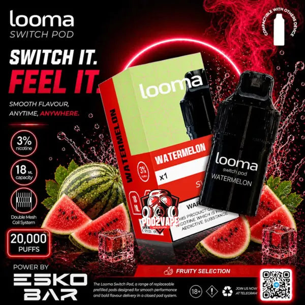 หัว looma switch 20k watermelon แตงโม