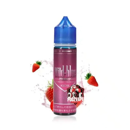 mild blue freebase strawberry cheesecake