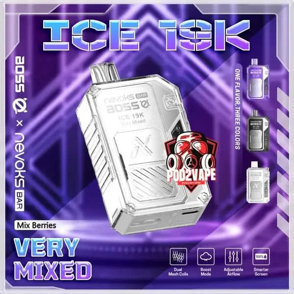 Nevoks bar ice 19000 puffs mix berries