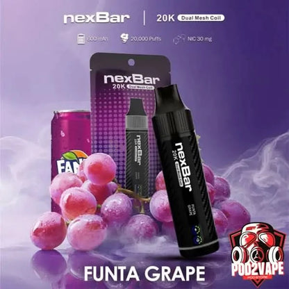 Wotofo nexbar 20k funta grape