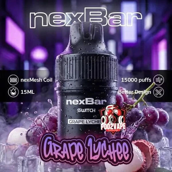 หัว nexbar switch 15k grape lychee
