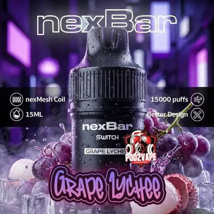หัว nexbar switch 15k grape lychee