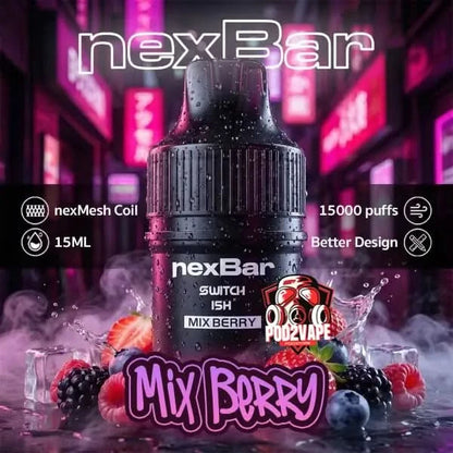 หัว nexbar switch 15k mix berry