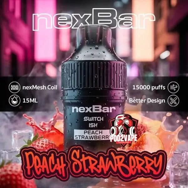 หัว nexbar switch 15k peach strawberry