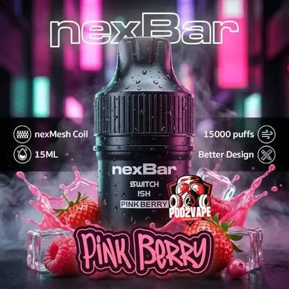 หัว nexbar switch 15k pink berry