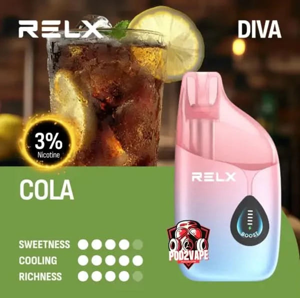 Relx diva 30k cola nic30