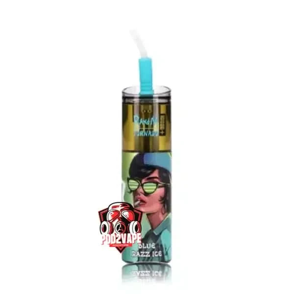 Randm tornado 10000 puffs blue razz ice